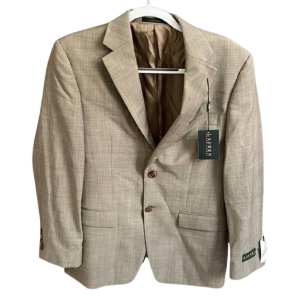 Lauren Ralph Lauren Beige Sport Coat Blazer